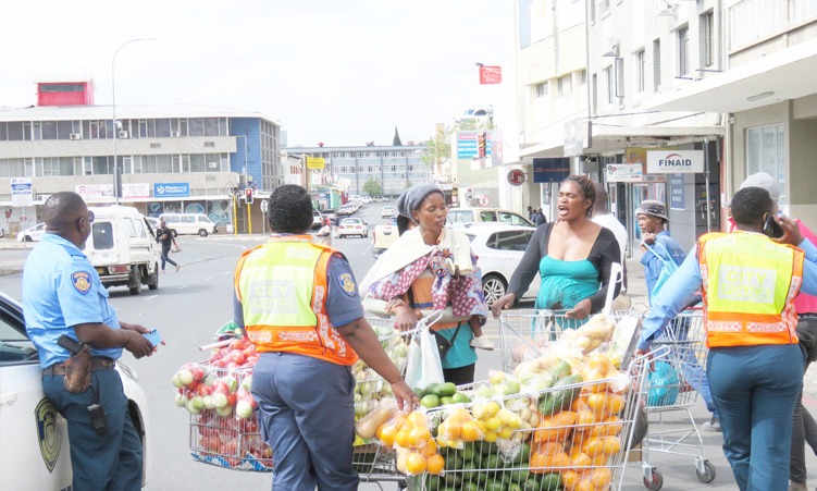 A day in the life of a Windhoek street vendor