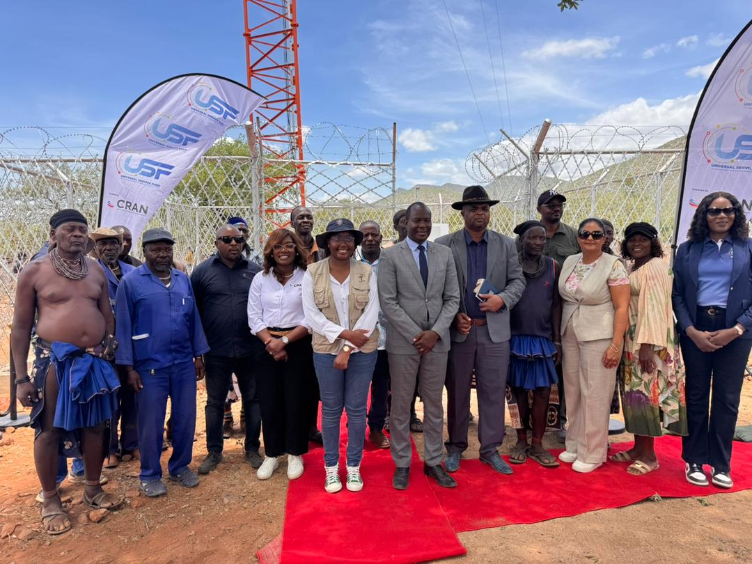 CRAN launches  telecommunications tower in Kunene Region