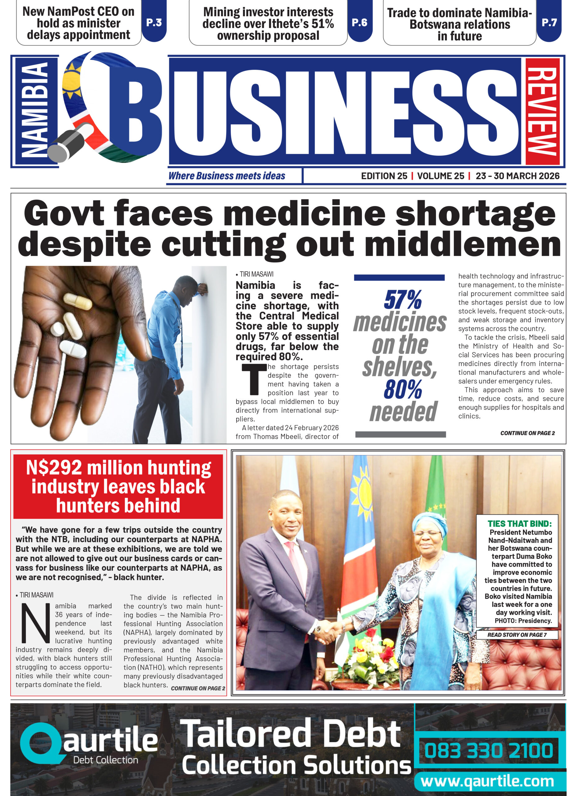 NAMIBIA BUSINESS REVIEW EDITION 23-30 MARCH 2026