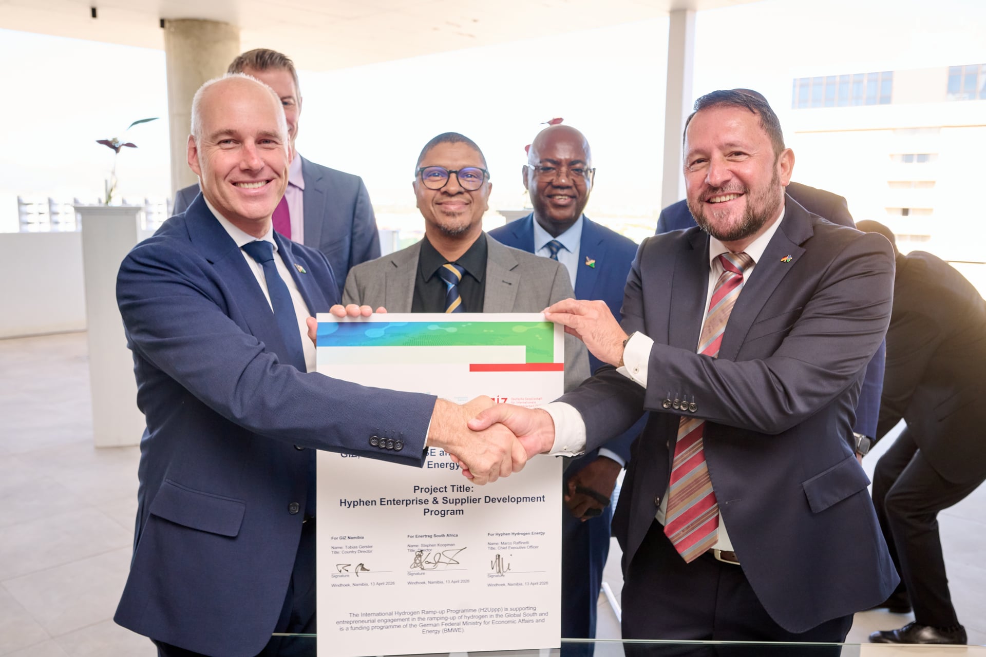 N$11m GIZ–Hyphen deal to boost local firms in green hydrogen sector