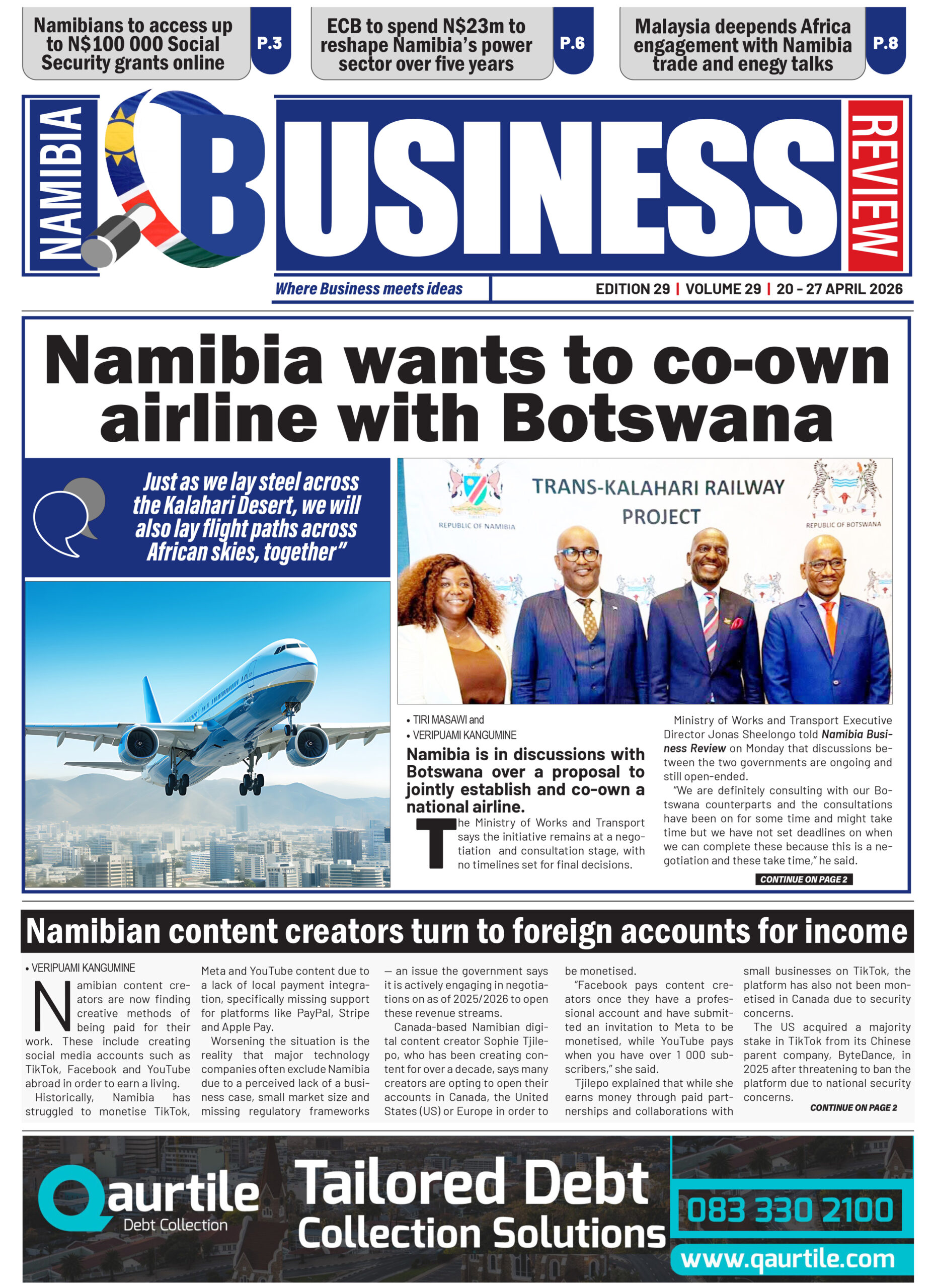 NAMIBIA BUSINESS REVIEW 20-27 APRIL 2026