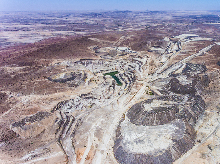 Namibia, unveils new high-grade critical mineral site
