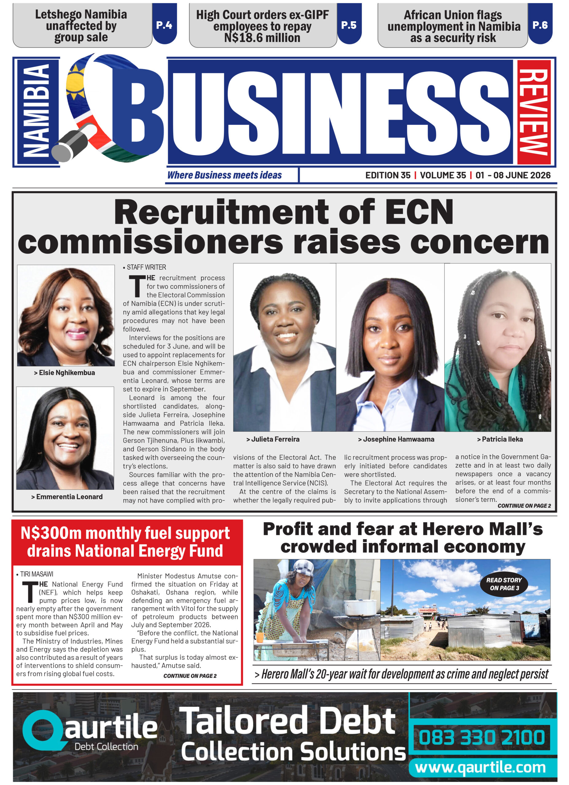 NAMIBIA BUSINESS REVIEW 01-08 JUNE 2026
