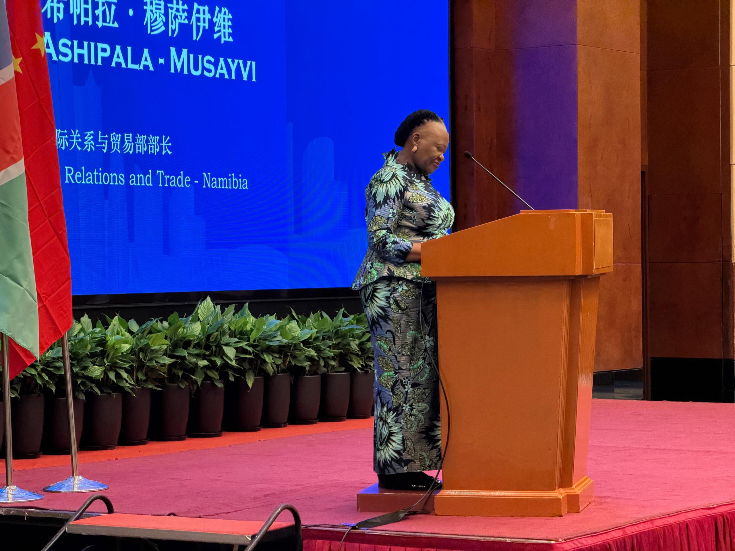 Namibia courts China for green hydrogen, oil and mineral investments